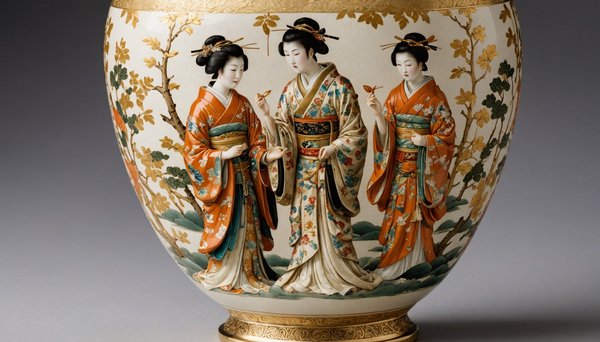 Identifier la vraie signature d'un vase japonais satsuma